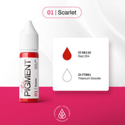 The Pigment - 01 Scarlet - 15ml