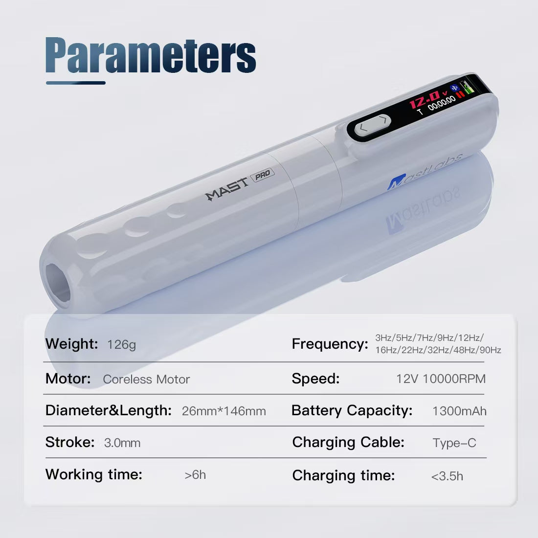 Dragonhawk Wireless Tattoo Machine | Mast Tour Y22 PRO