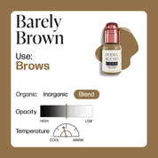 Perma Blend Luxe PMU Ink - Barely Brown 15ml