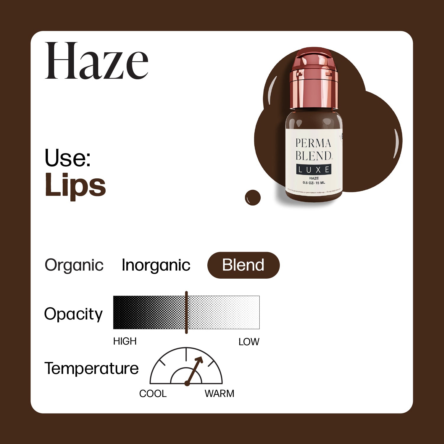 Perma Blend Luxe PMU Ink - Haze 15ml