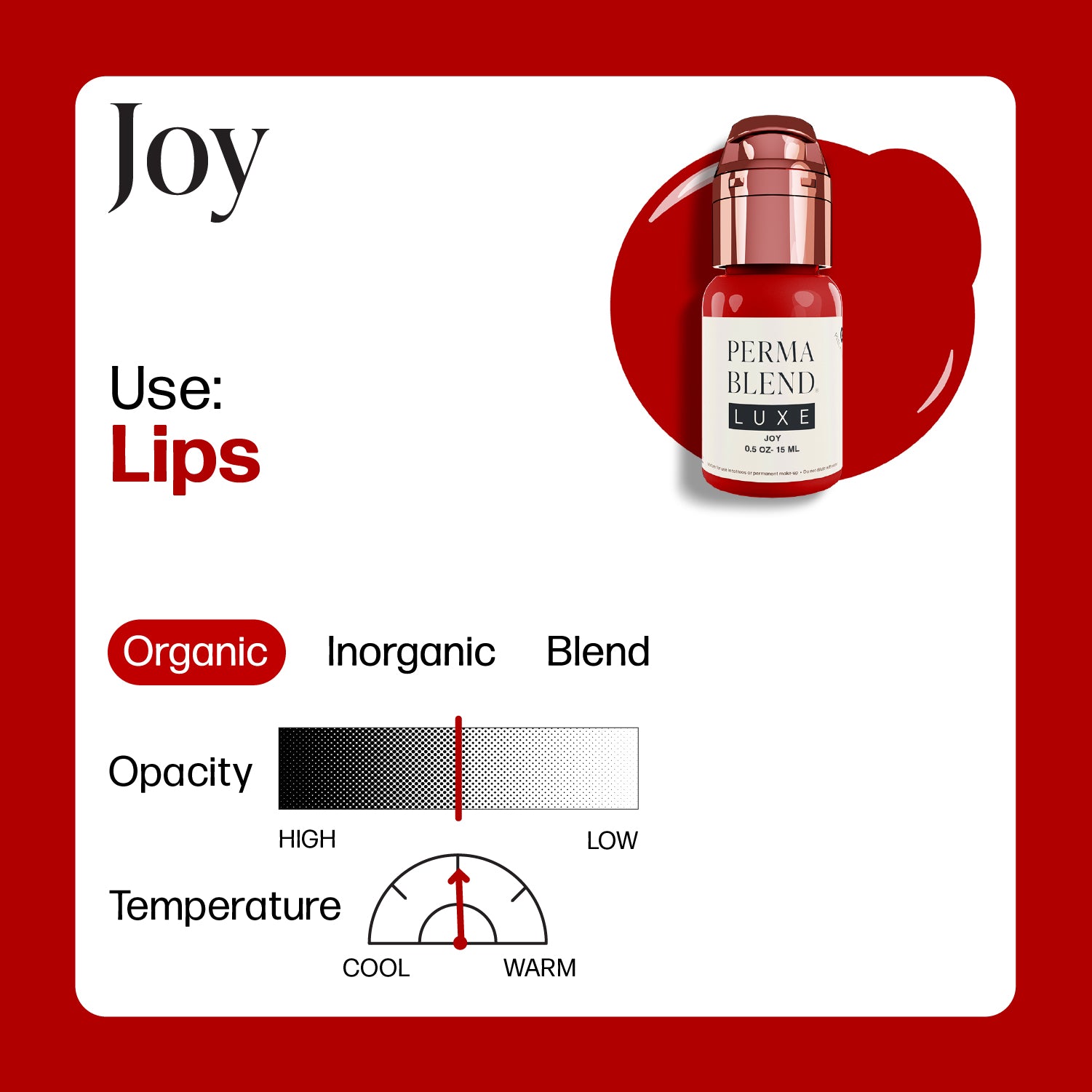 Perma Blend Luxe PMU Ink - Joy 15ml