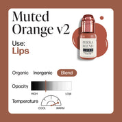 Perma Blend Luxe PMU Ink - Muted Orange v2 15ml