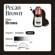 Perma Blend Luxe PMU Ink - Pecan Brown 15ml