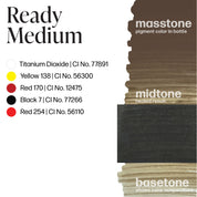 Perma Blend Luxe PMU Ink - Ready Set, Go Pre-Modified Set - Ready Medium 15ml