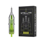 Stellar Needle Cartridges 2.0 - 3 Round Liner Long Taper - 20pcs