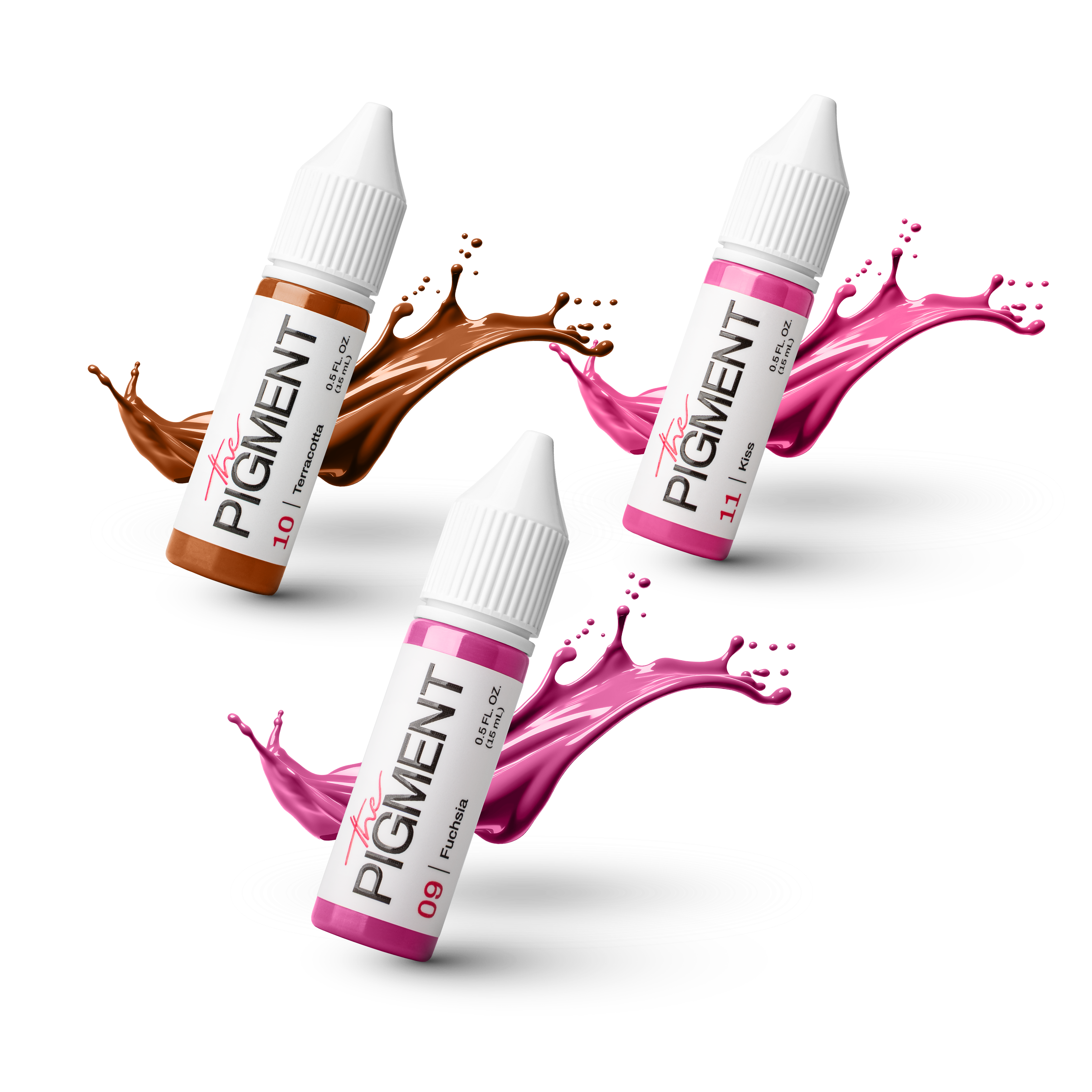 The Pigment - PMU Lips Collection 3x15ml