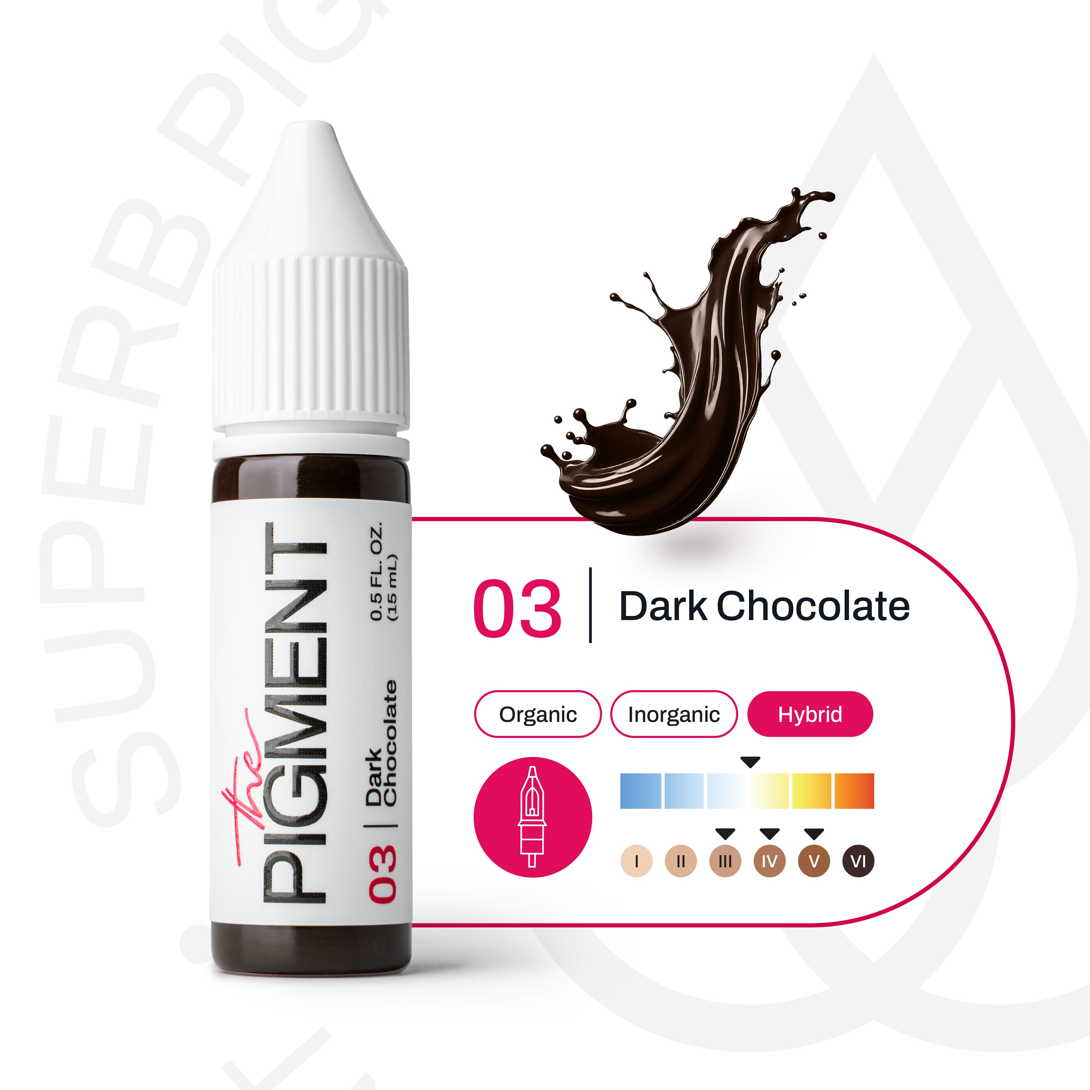 The Pigment - 03 Dark Chocolate - 15ml