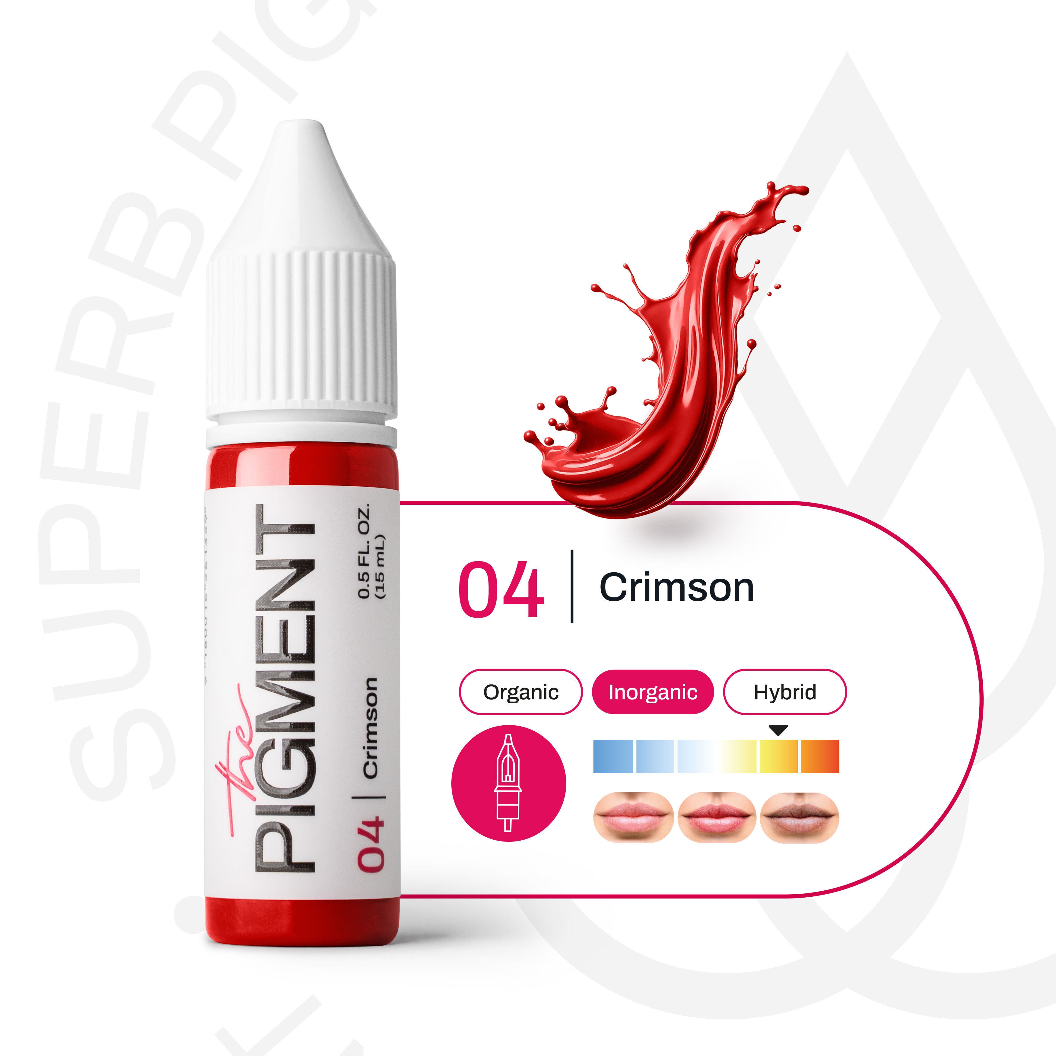 The Pigment - 04 Crimson - 15ml