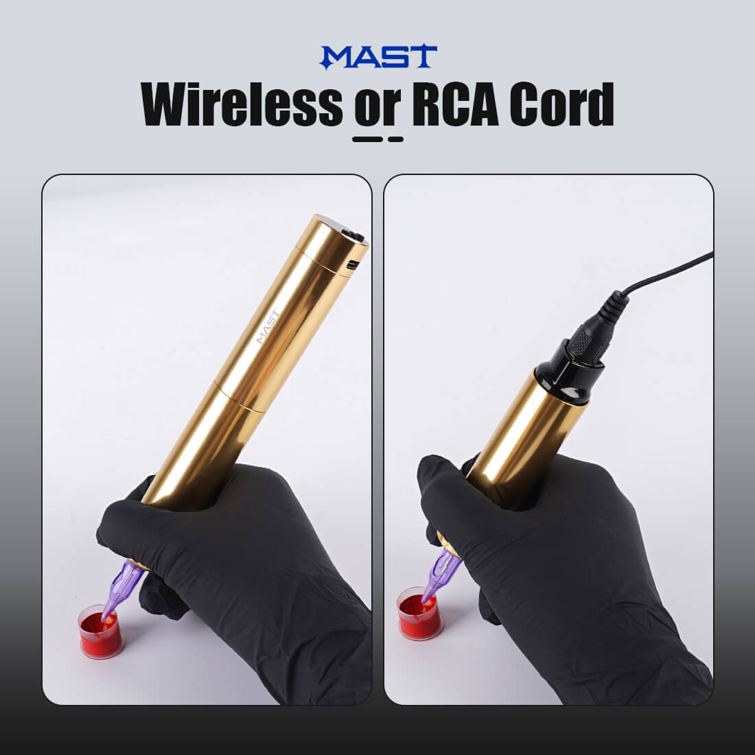 Wireless Tattoo Machine With 3.0MM Stroke | Mast Tour Y22