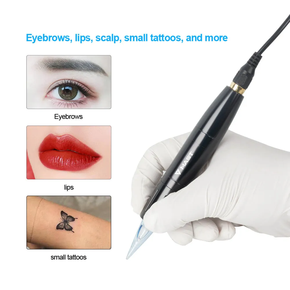 Dragonhawk Tattoo Machine Rotary Pen With 2.0MM-3.0MM Adjustable Stroke Permanent Makeup SMP | Mast Magi