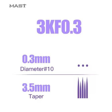  3,5mm Taper - 20pcs - The Perma