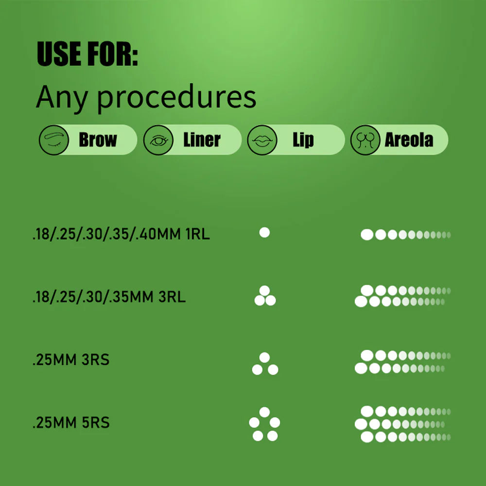 POPU - Omni Cartridge 1-round liner medium taper  - 16pcs