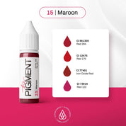 The Pigment - 15 Maroon - 15ml - The Perma