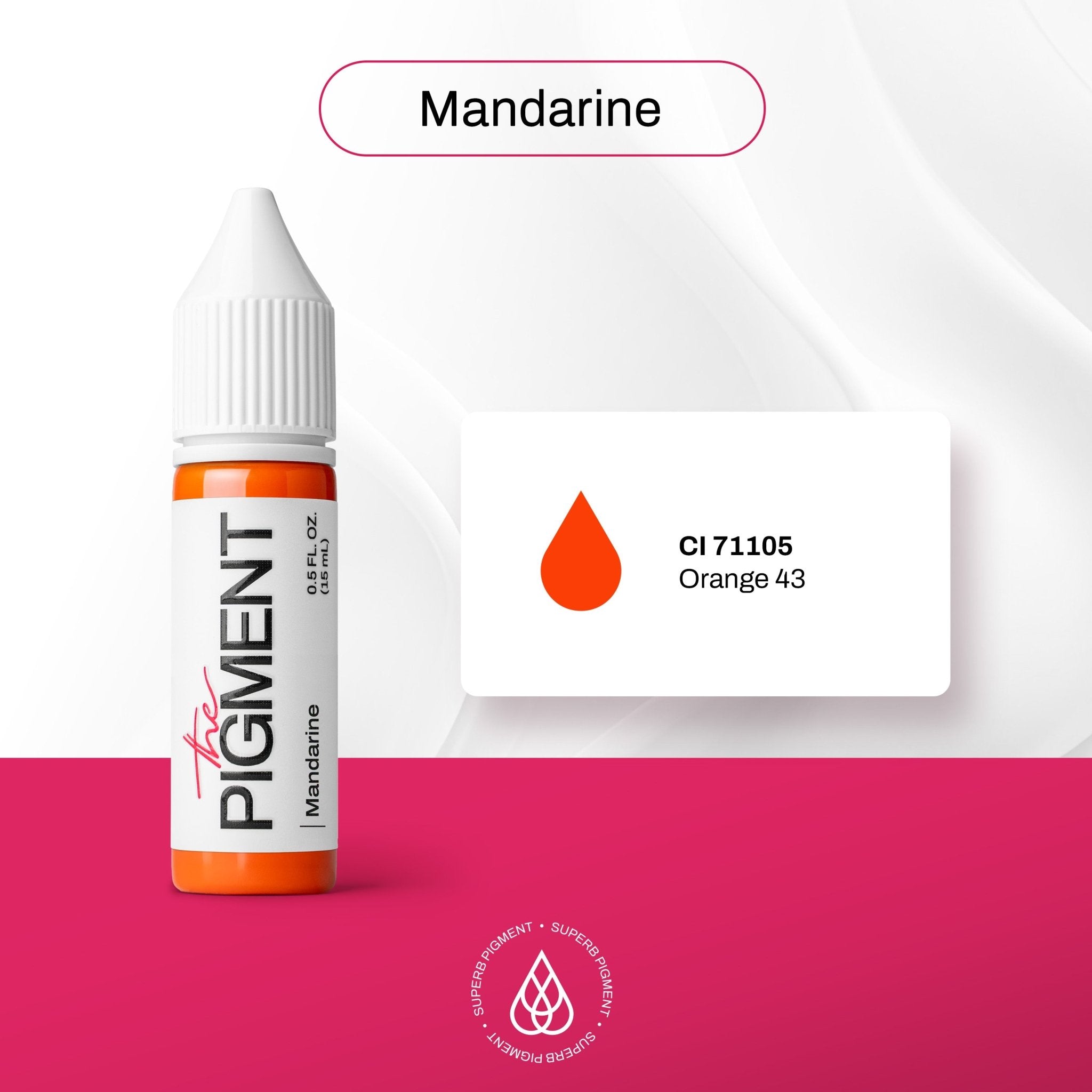The Pigment Modifier - Mandarine - 15ml - The Perma